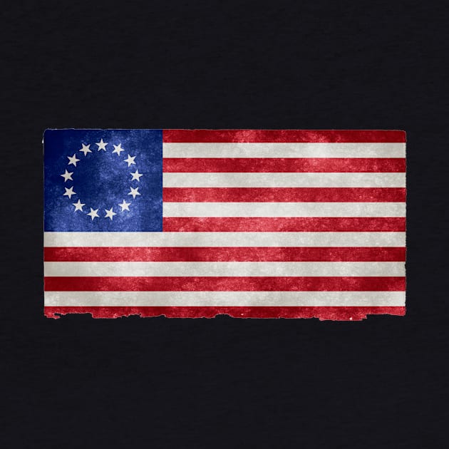 Betsy Ross flag by AwesomeDesignArt